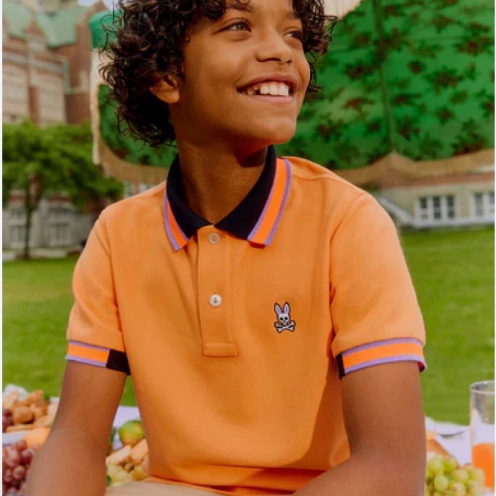 Psycho Bunny kids Polo Shirt Sz XS (5-6yo)